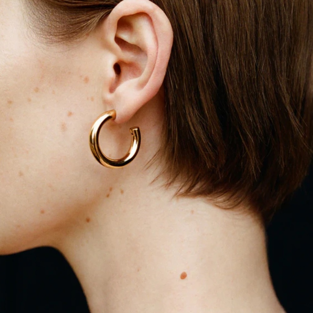 Sophie Buhai small everyday gold hoops